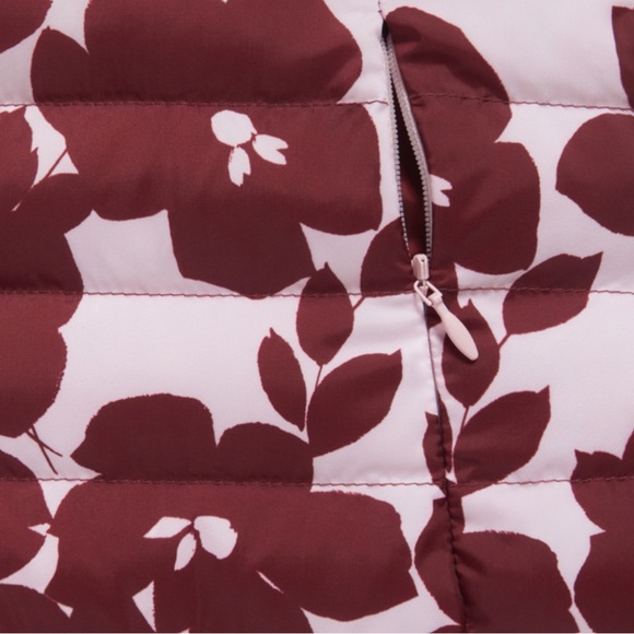 G/FORE *FINAL DROP* Floral Hybrid Quilted Vest NWT pink flowers warm! 🛍️ - Picture 7 of 9